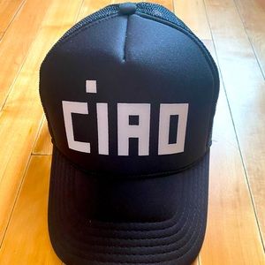 Clare V Ciao trucker hat